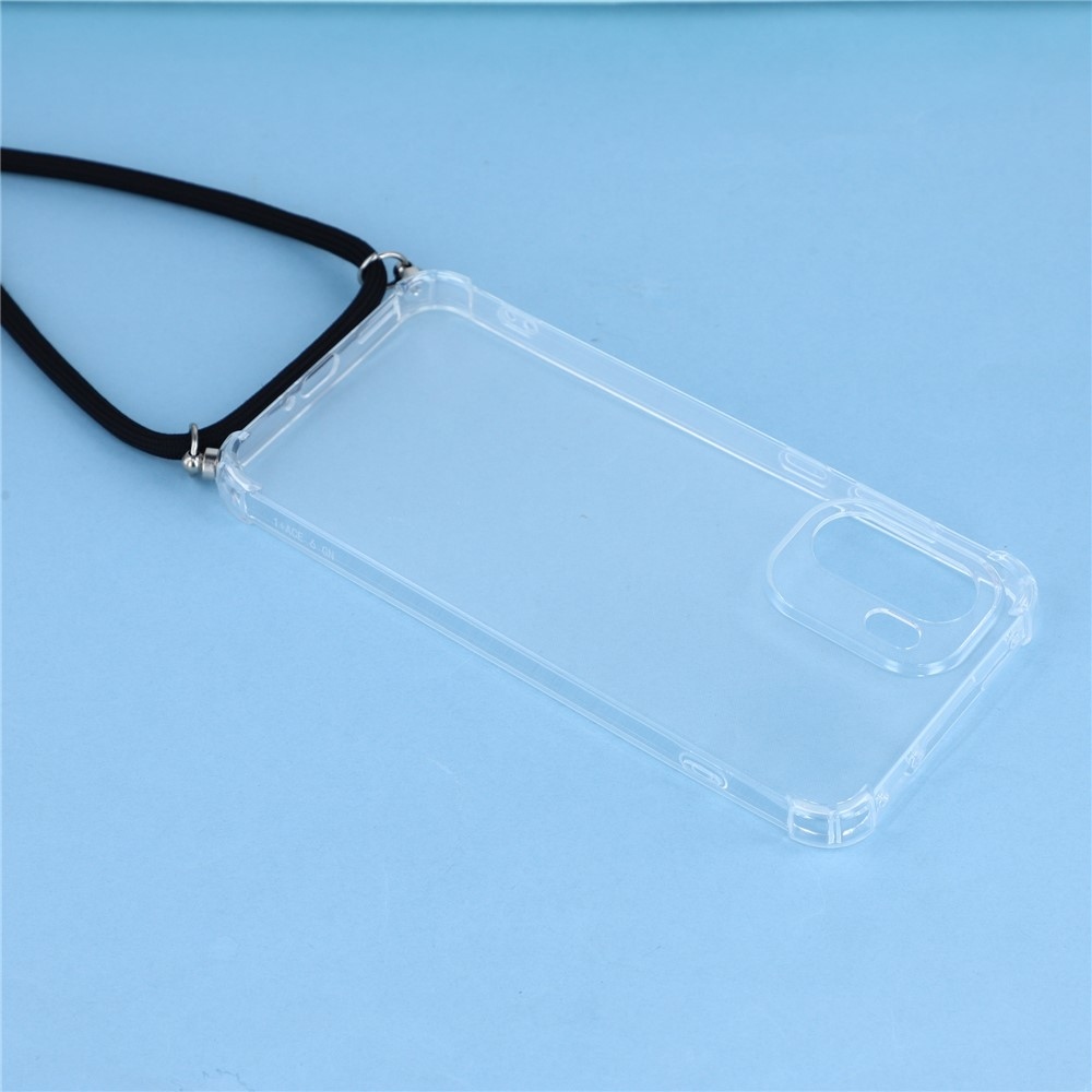 Priehľadný gélový obal so šnúrkou na OnePlus 15R 5G