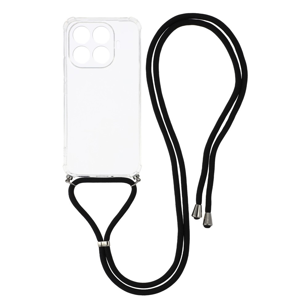 Priehľadný gélový obal so šnúrkou na Xiaomi 17T Pro