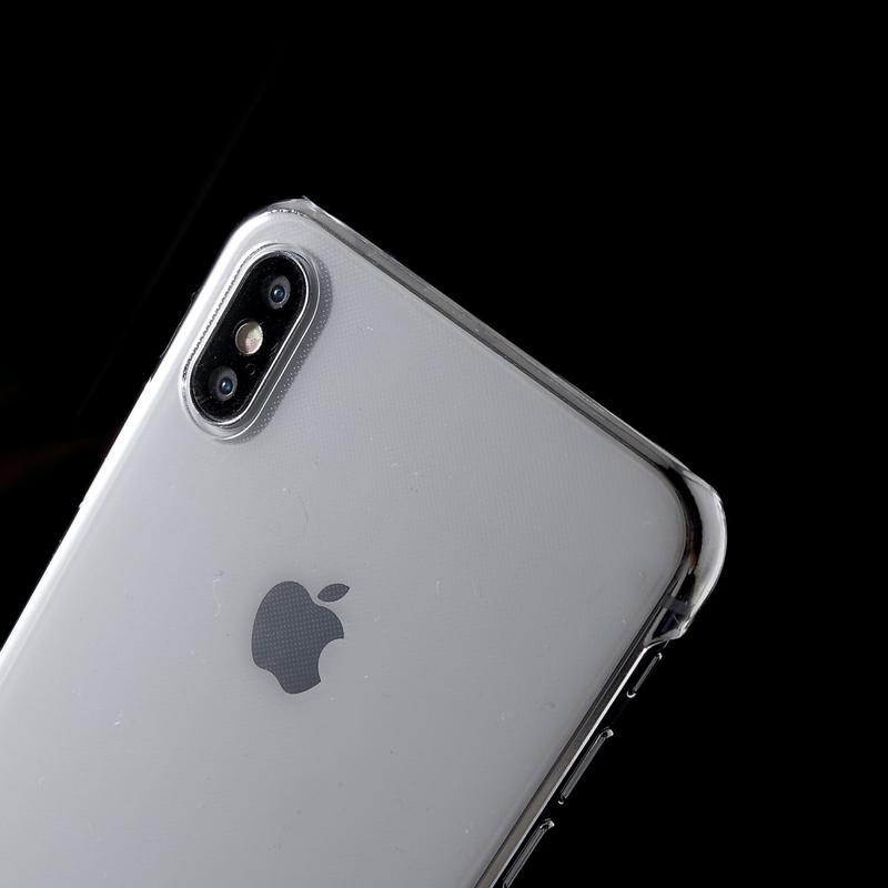 Priehľadný gélový kryt na mobil iPhone XS Max