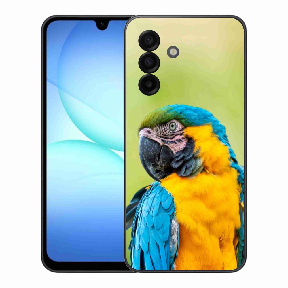 Gélový kryt mmCase na Samsung Galaxy A17 4G/5G - papagáj ara 2