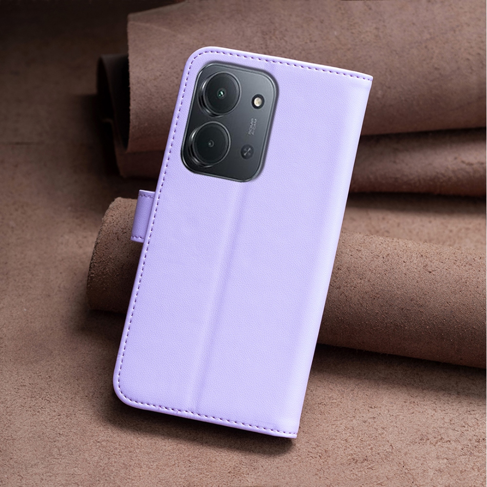 BNF knižkové puzdro na Xiaomi Redmi 15C 4G/5G (173mm) - svetlofialové