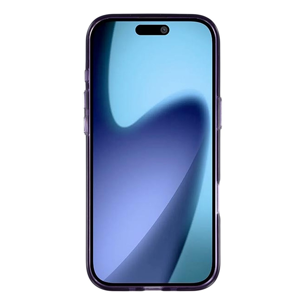 Gélový obal s pevným chrbtom na iPhone 17 Air - fialový