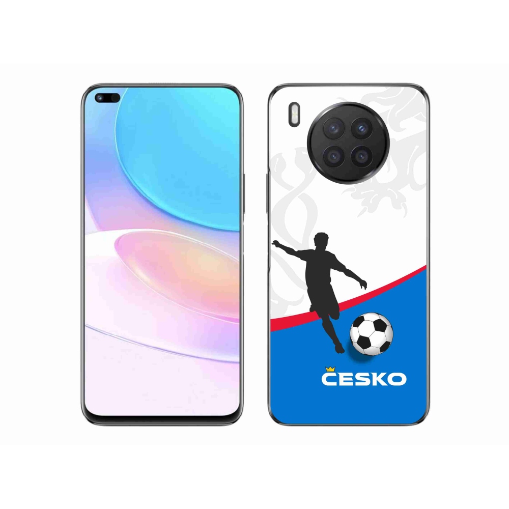 Gélový kryt mmCase na Honor 50 Lite - futbal Česko 1