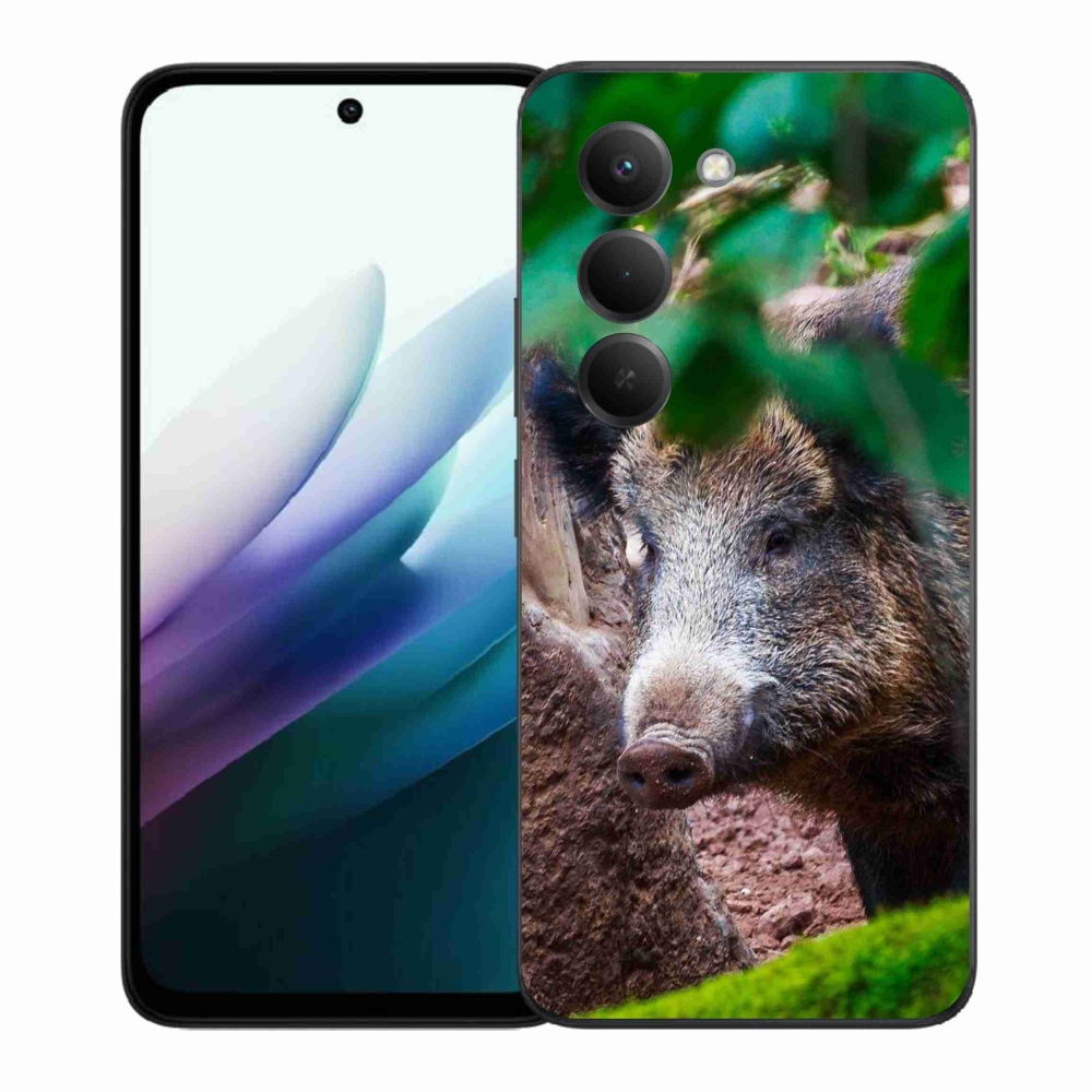 Gélový kryt mmCase na Xiaomi Redmi 15 4G/5G (171mm) - divoké prasa