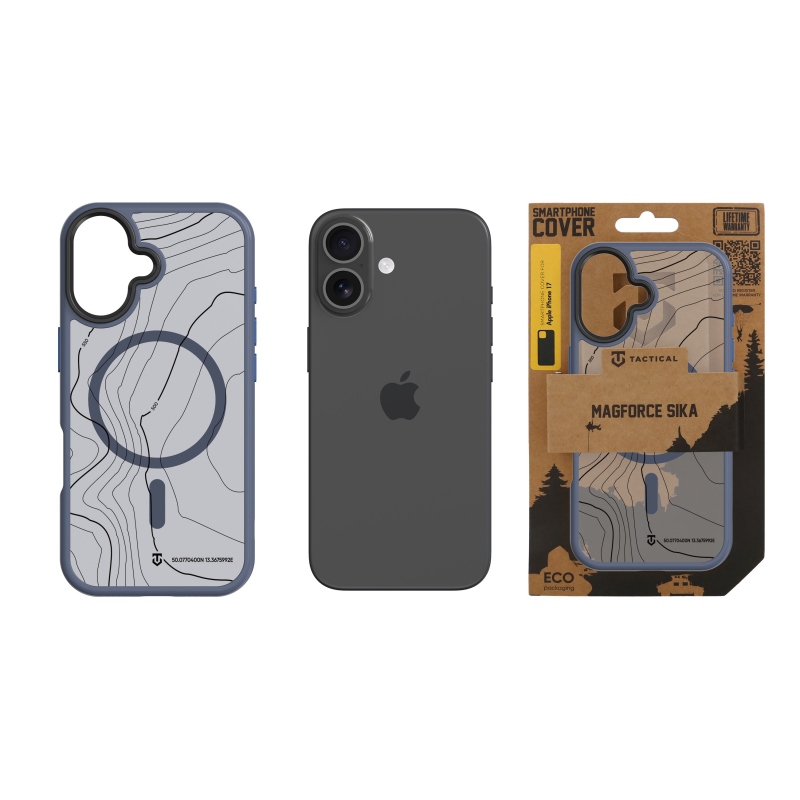 Taktický kryt MagForce Hyperstealth Sika pre iPhone 17 Deep Blue
