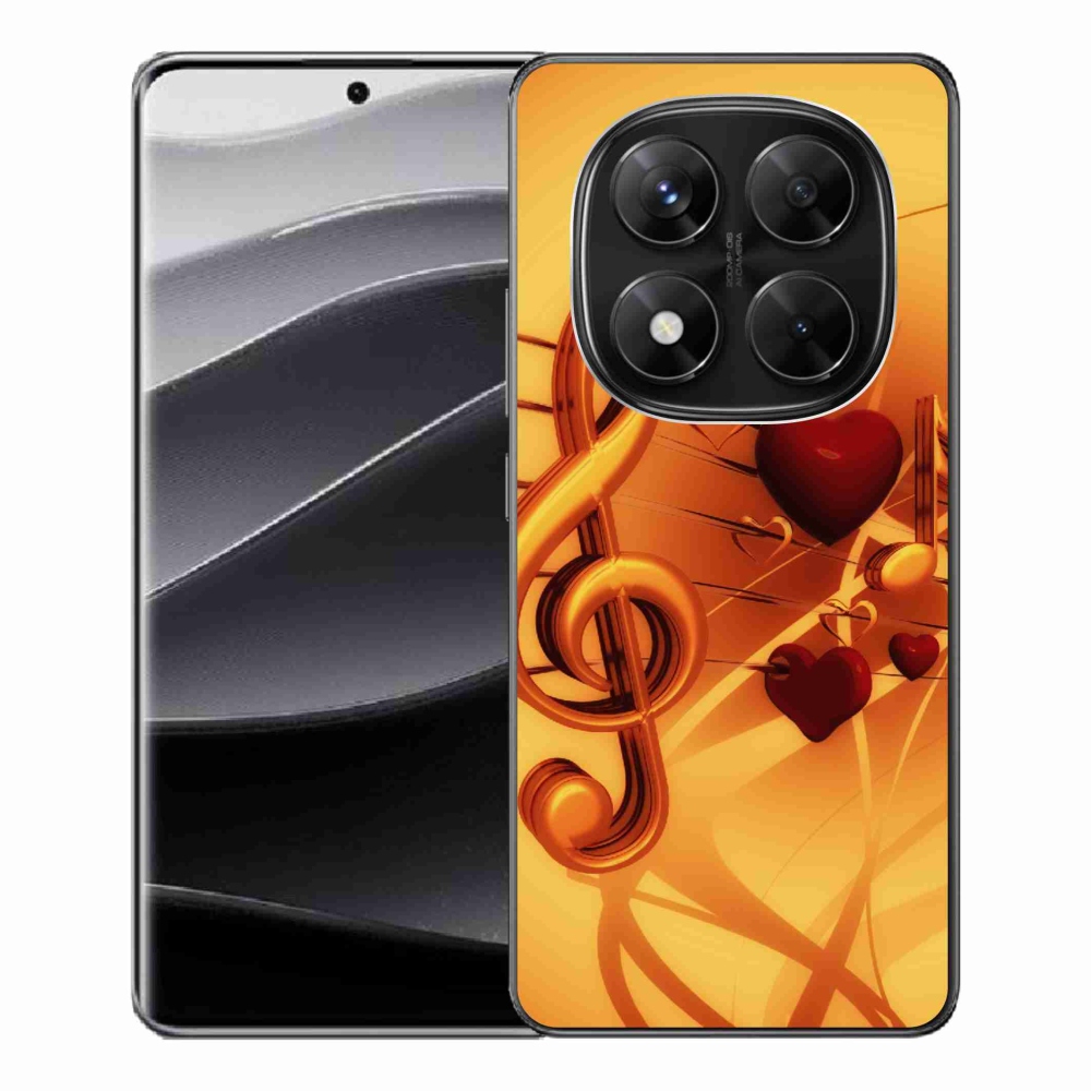 Gélový kryt mmCase na Xiaomi Redmi Note 14 Pro 5G/Poco X7 5G - noty