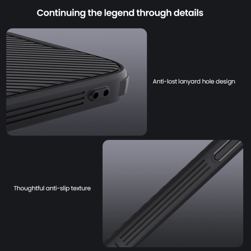 Nillkin CamShield PRO Magnetic Zadný Kryt pre Apple iPhone 16e Black