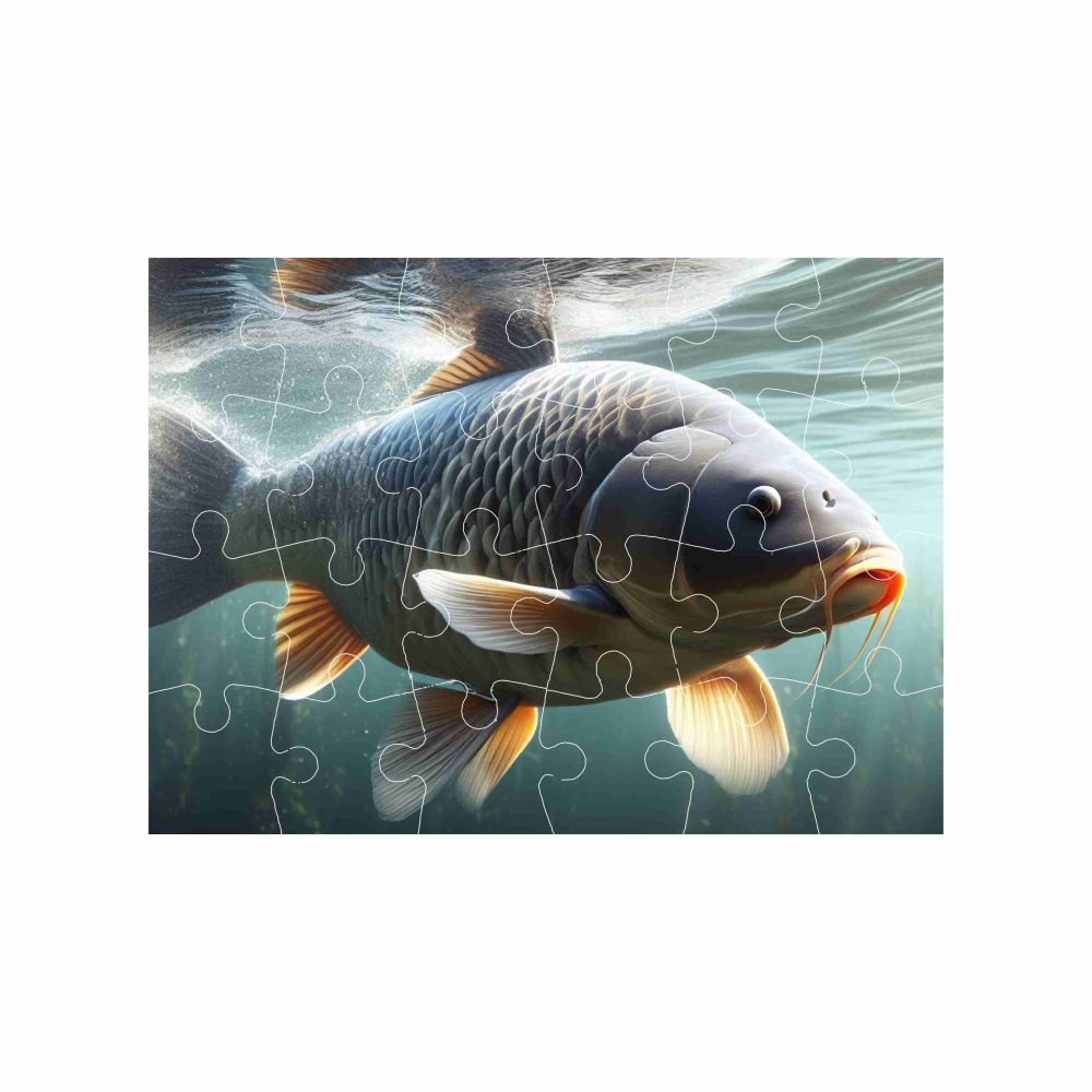 Puzzle 18x13cm (24 dielikov) s obrázkom - kapor