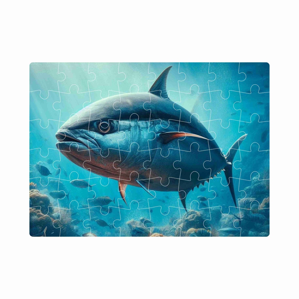 Puzzle 20x15cm (40 dielikov) s obrázkom - tuniak