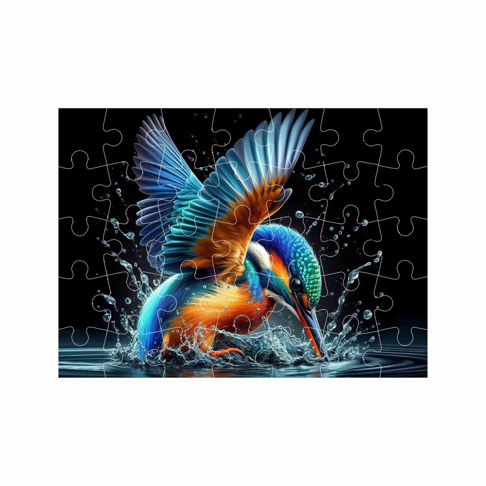 Puzzle 27x19,5cm (35 dielikov) s obrázkom - rybáčik