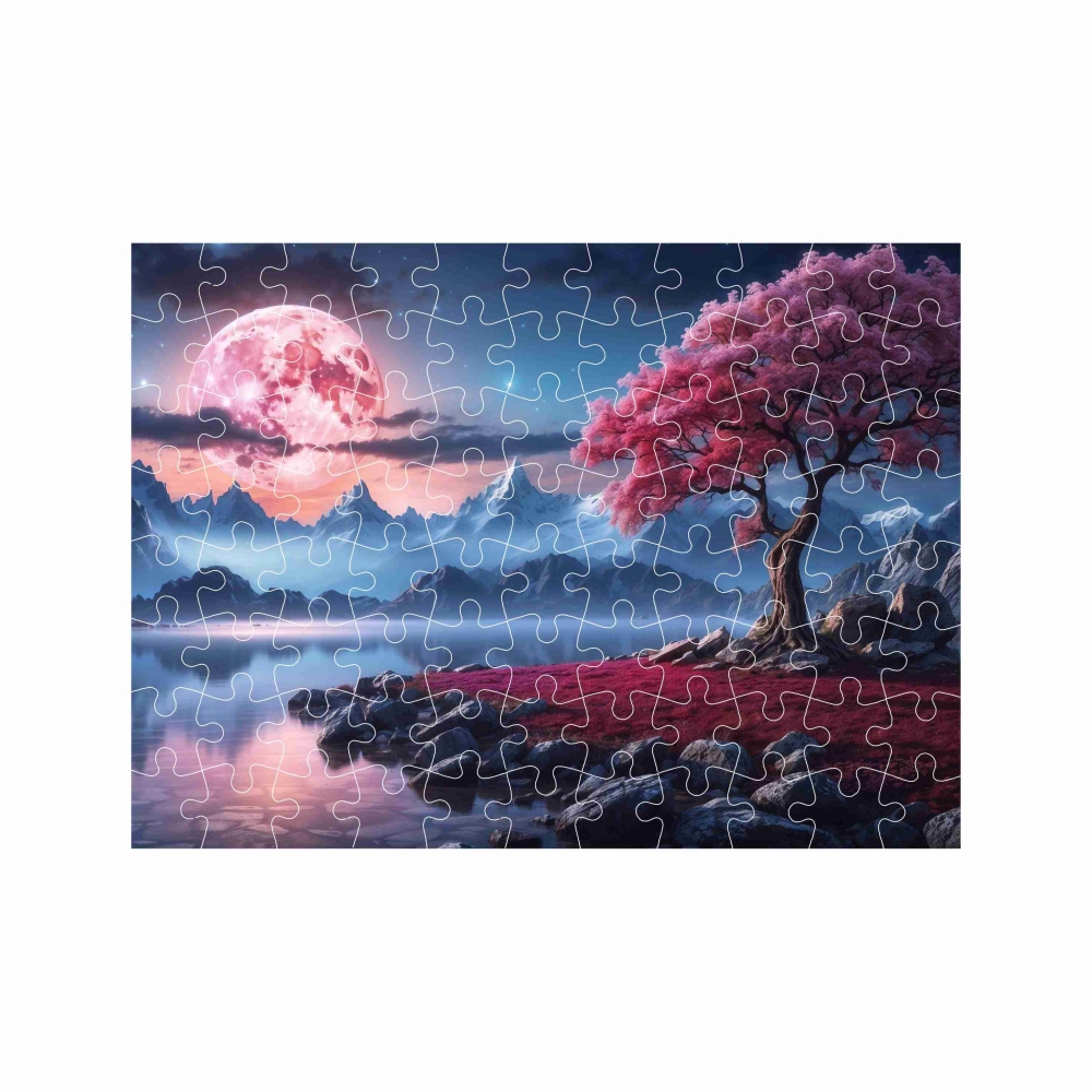 Puzzle 27x19,5cm (88 dielikov) s obrázkom - fantasy krajina