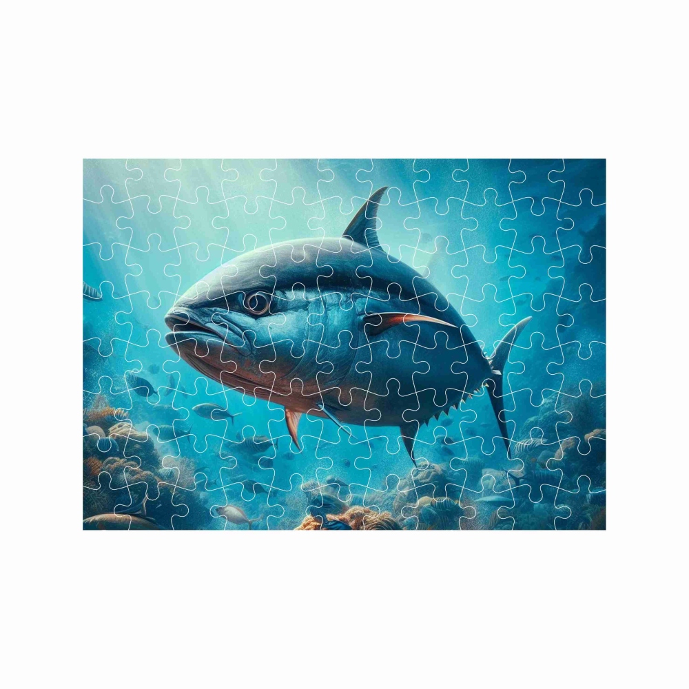 Puzzle 27x19,5 cm (88 dielikov) s obrázkom - tuniak