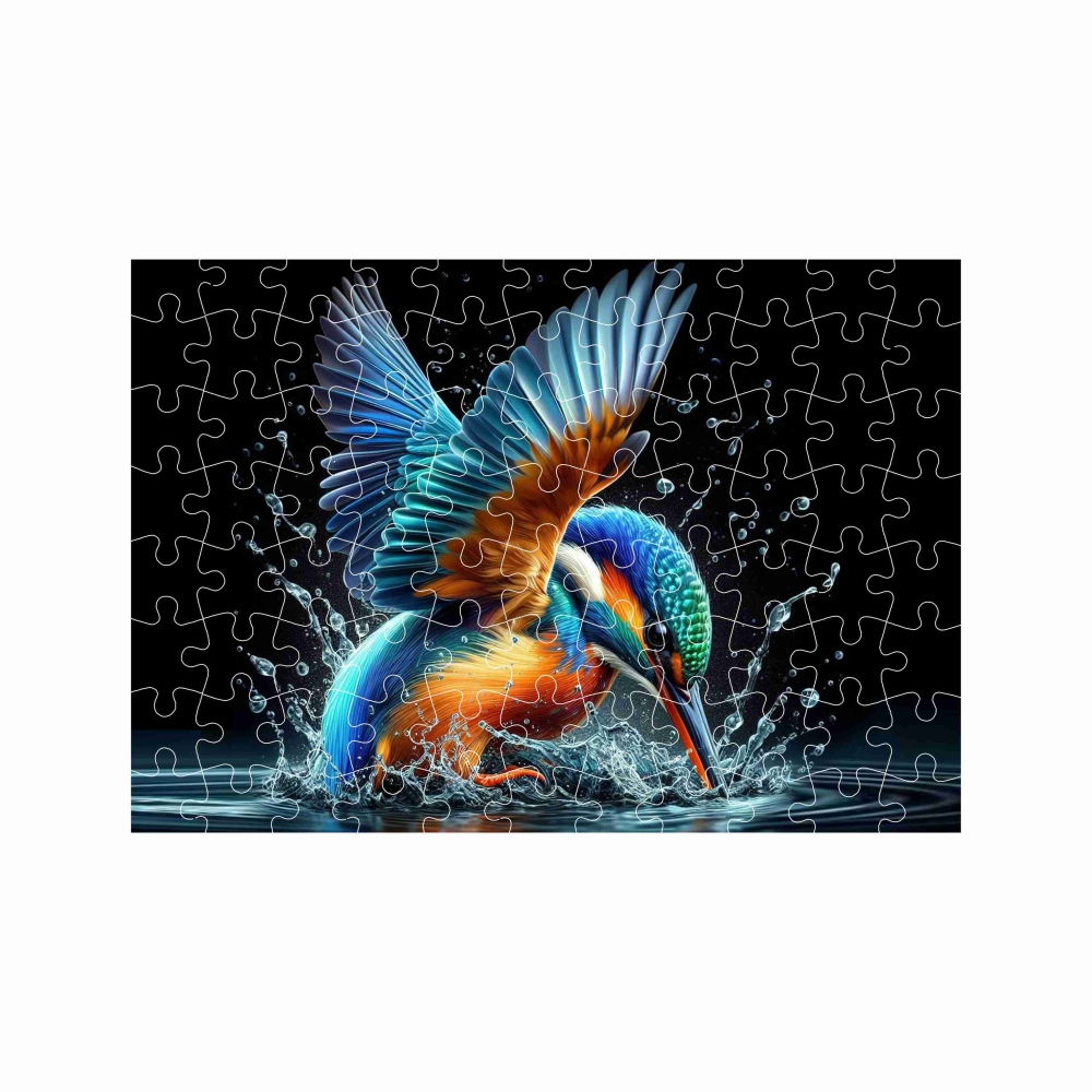 Puzzle A4 29x20cm (120 dielikov) s obrázkom - rybáčik
