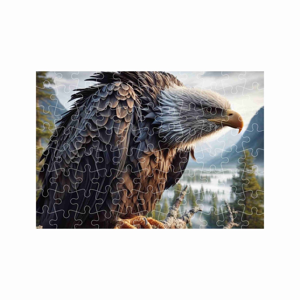 Puzzle A4 29x20cm (120 dielikov) s obrázkom - orol