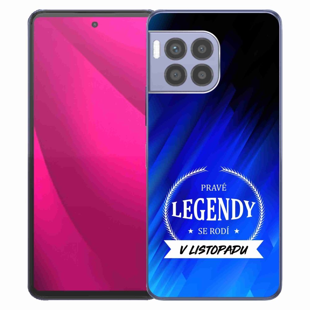 Gélový kryt mmCase na T-Mobile T Phone 2 Pro - legendy v novembri modrej pozadí