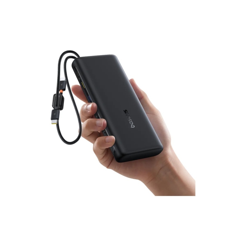 Powerbanka Baseus EnerFill FC41 100 W, 20 000 mAh, Cosmic Black