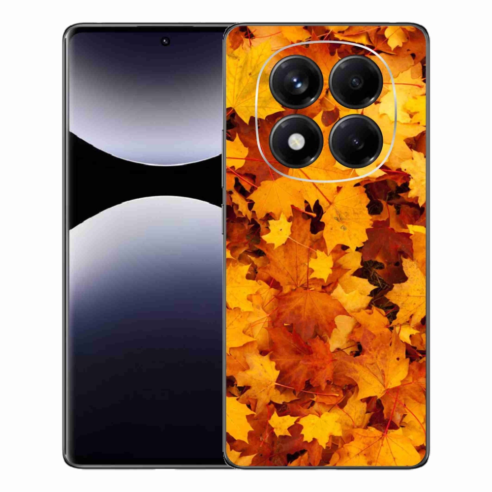 Gélový kryt mmCase na Xiaomi Redmi Note 14 Pro - javorové listy