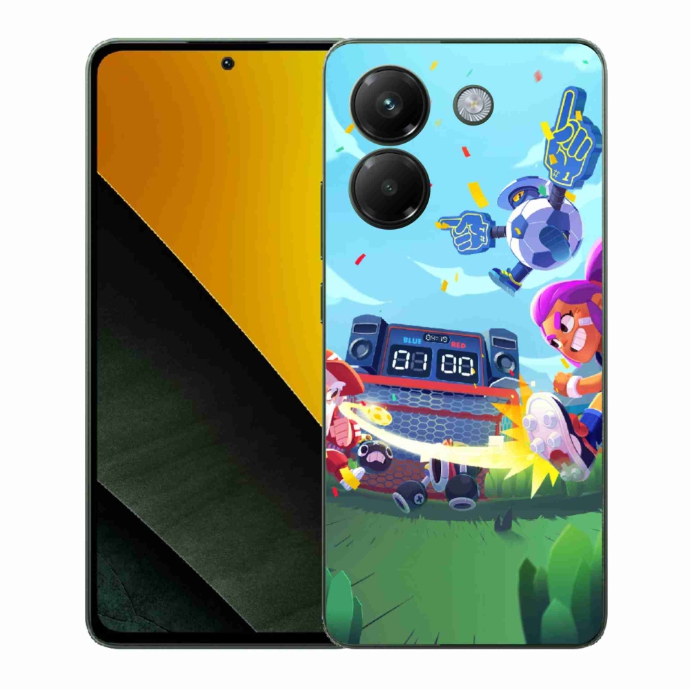 Gélový kryt mmCase na Xiaomi Poco M7 Pro 5G - brawl stars 1