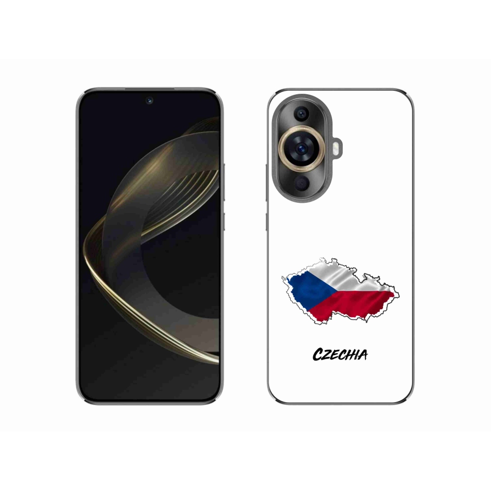 Gélový kryt mmCase na Huawei Nova 11 - Czechia biele pozadie