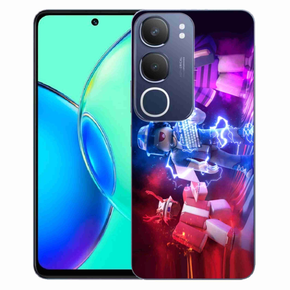 Gélový kryt mmCase na Vivo Y19s - roblox
