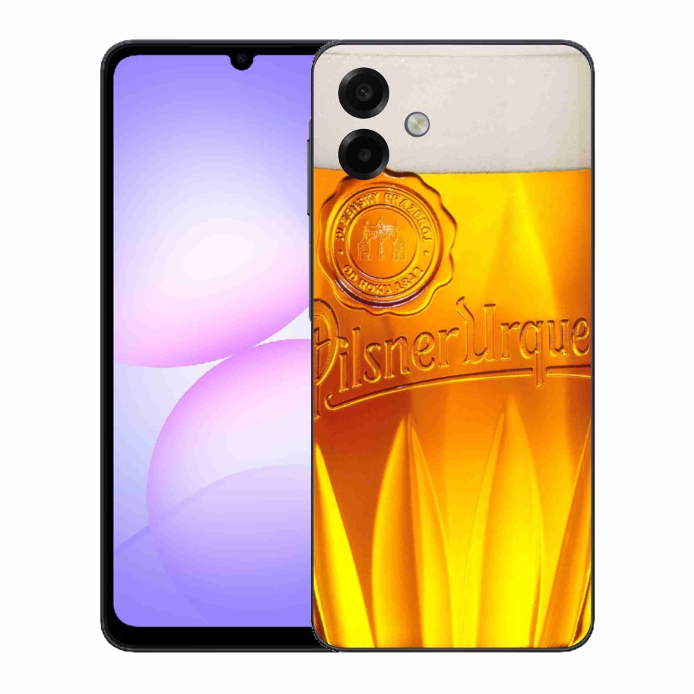 Gélový kryt mmCase na Samsung Galaxy A07 4G - pivo