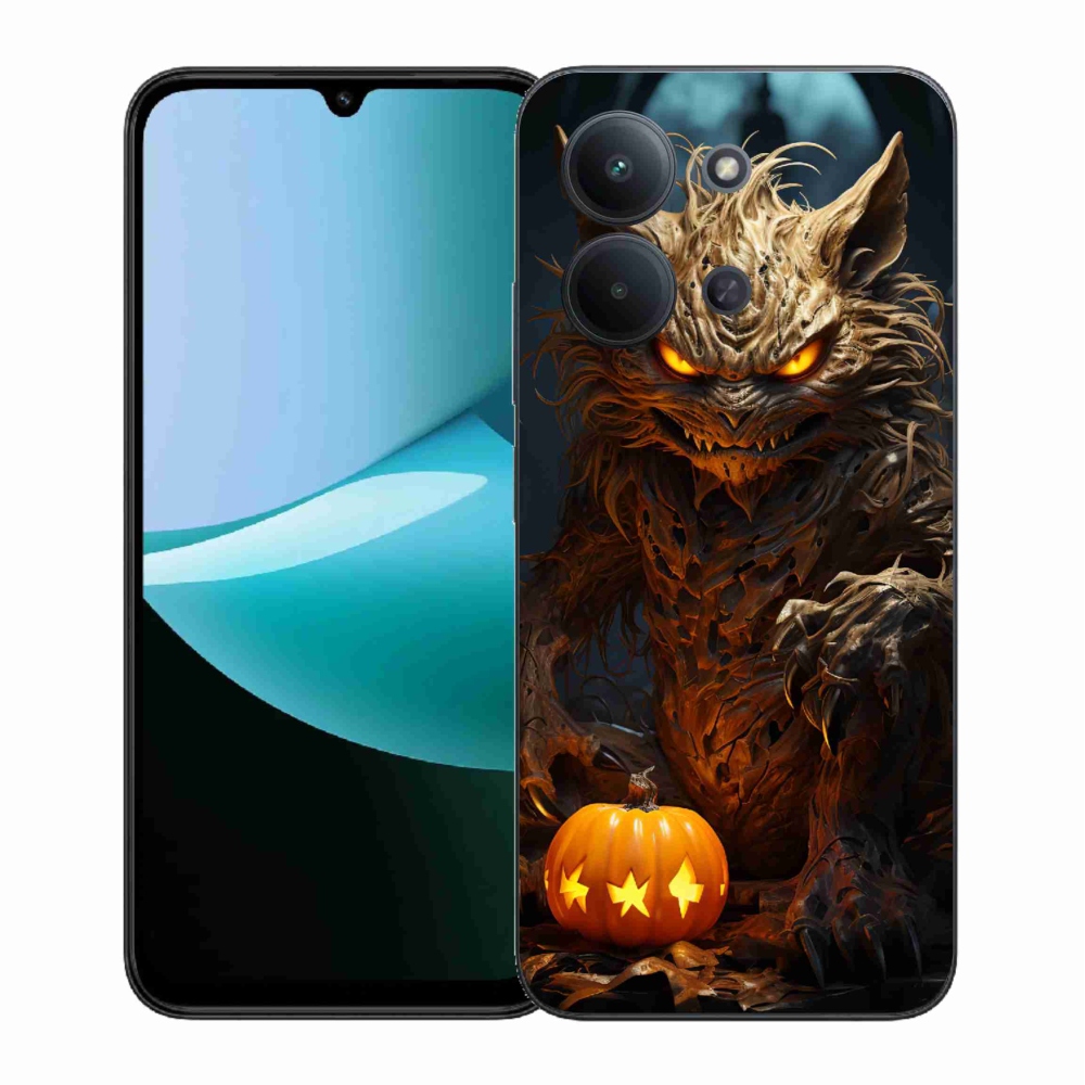 Gélový kryt mmCase na Xiaomi Redmi 15C 4G (171mm)/Poco C85 4G (171mm) - halloweenska príšera