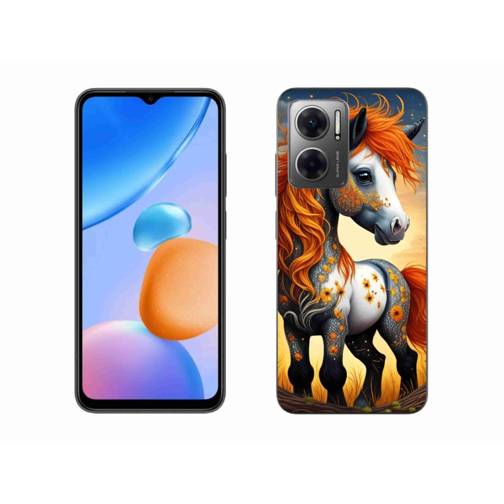 Gélový kryt mmCase na Xiaomi Redmi 10 5G - farebný poník