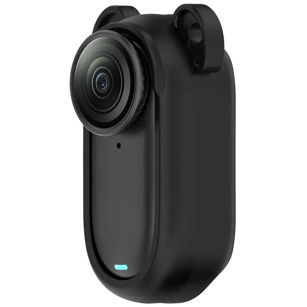 Silikónový ochranný obal pre Insta360 GO 3 / GO 3S - čierny