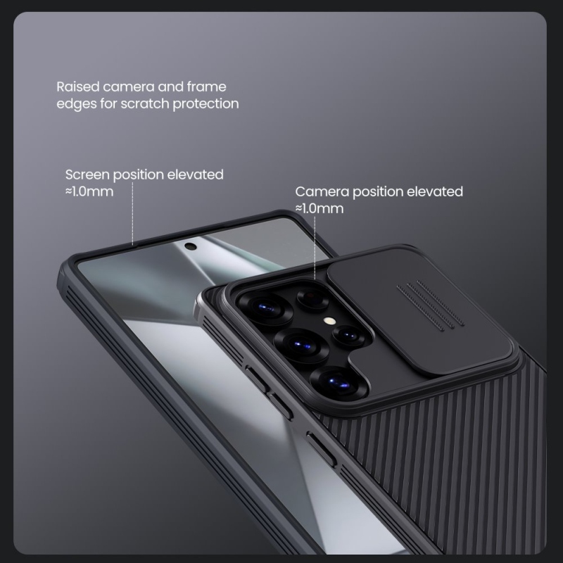 Nillkin CamShield PRO Magnetic Zadný Kryt pre Samsung Galaxy S25 Ultra Black