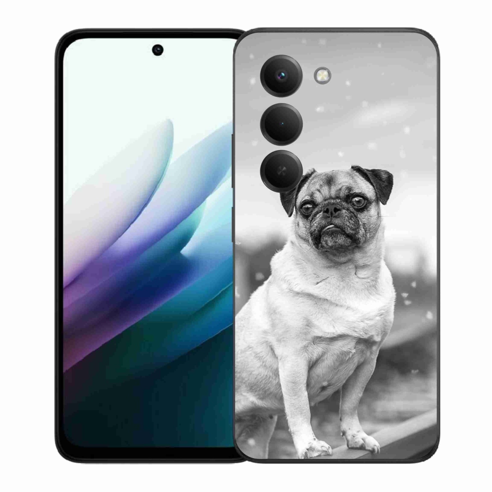 Gélový kryt mmCase na Xiaomi Redmi 15 4G/5G (171mm) - mops