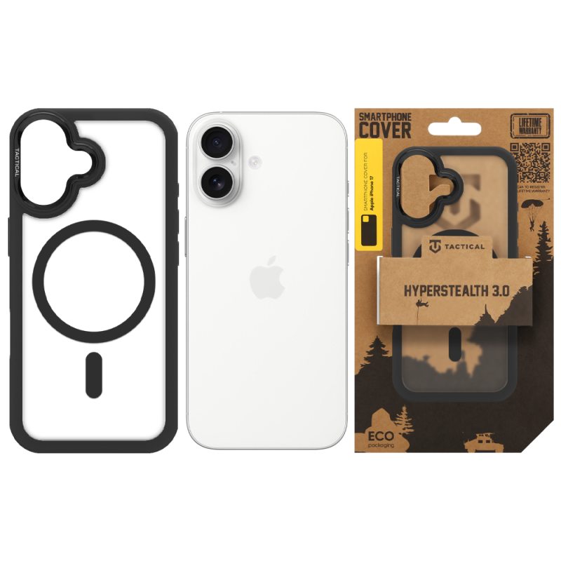 Tactical MagForce Hyperstealth 3.0 Puzdro pre Apple iPhone 17 Asphalt