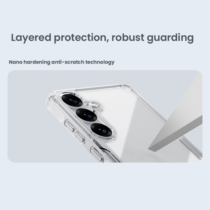 Nillkin Nature TPU PRE Kryt pre Samsung Galaxy S25+ Transparent