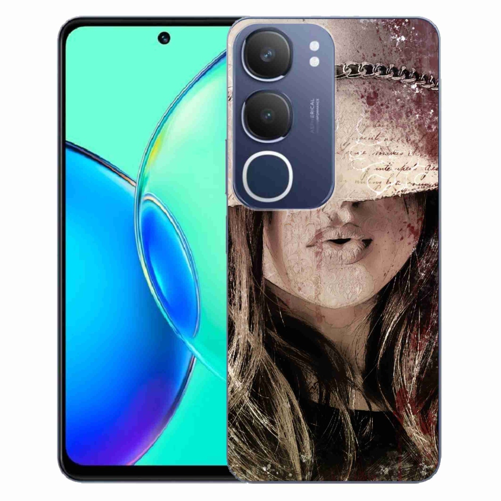 Gélový kryt mmCase na Vivo Y19s - dievča