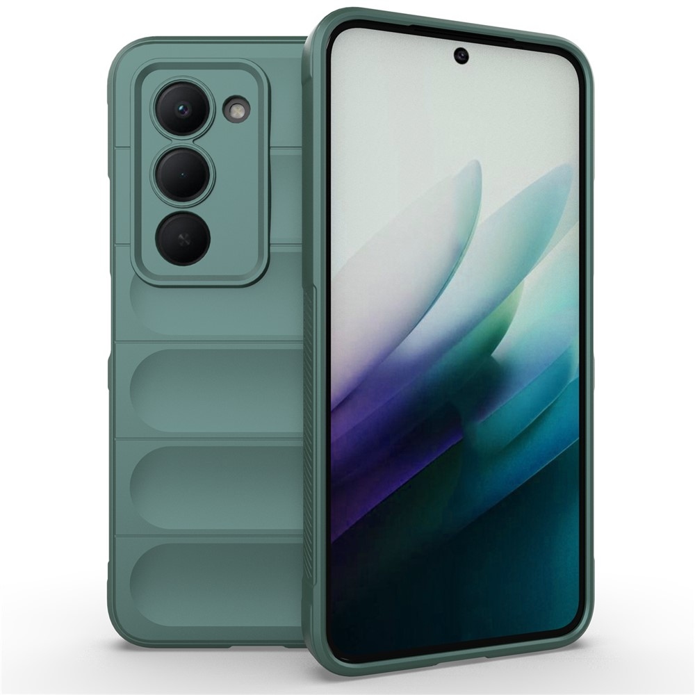 Rugg odolný gélový obal na Xiaomi Redmi 15 4G (171mm) - zelený