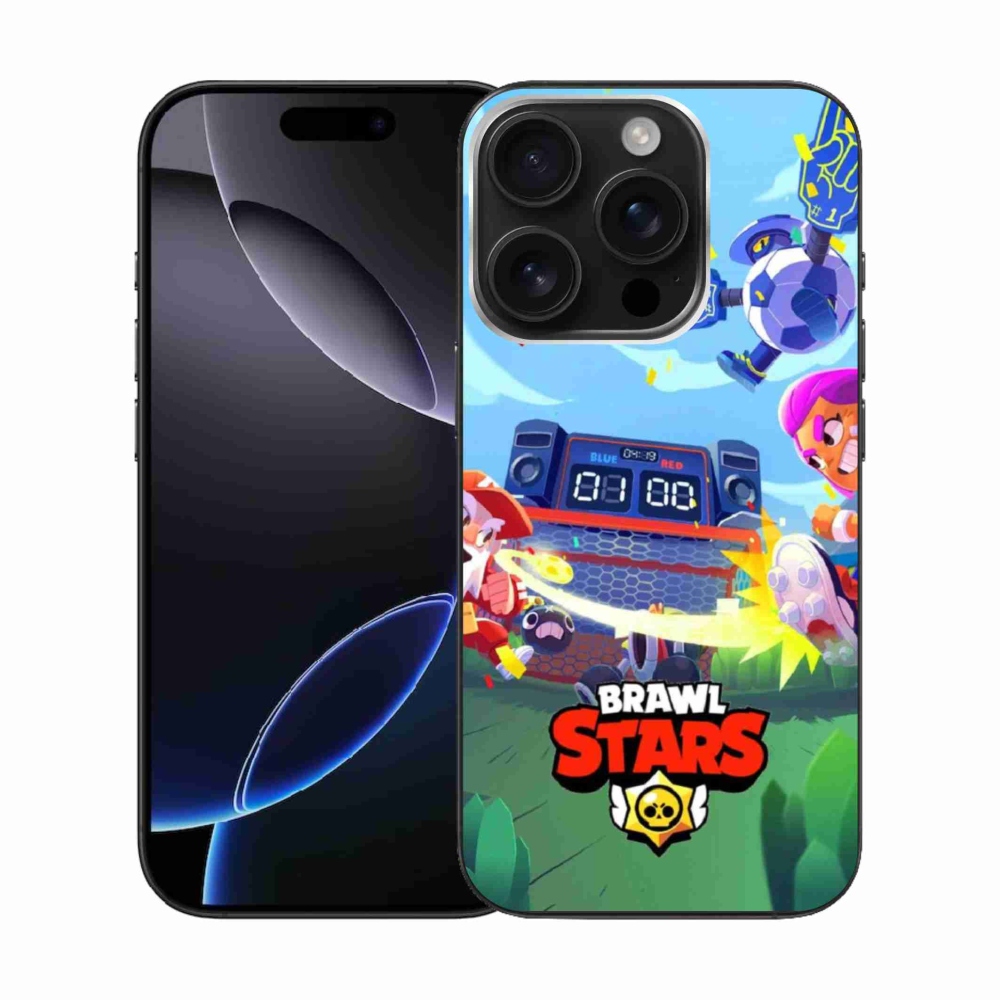 Gélový kryt mmCase na iPhone 16 Pro - brawl stars 1