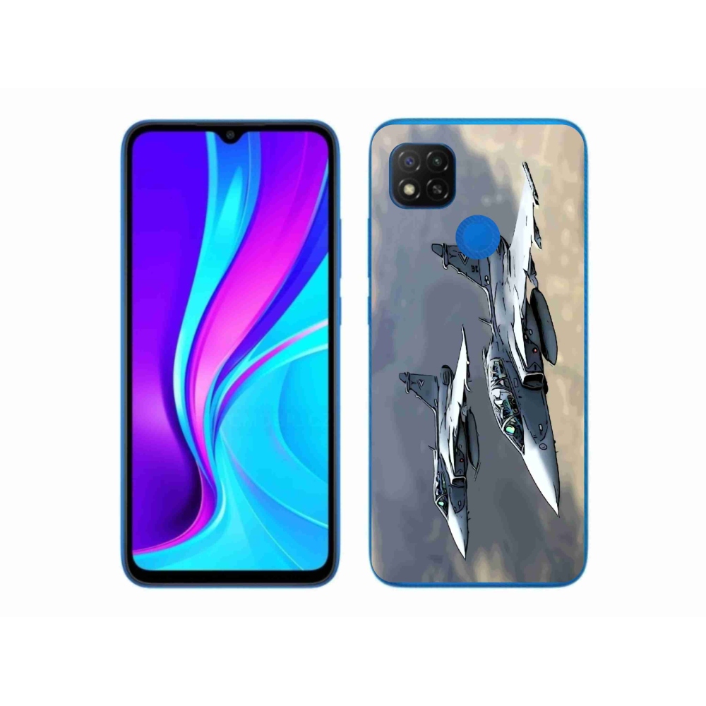 Gélový kryt mmCase na Xiaomi Redmi 9C - stíhačky