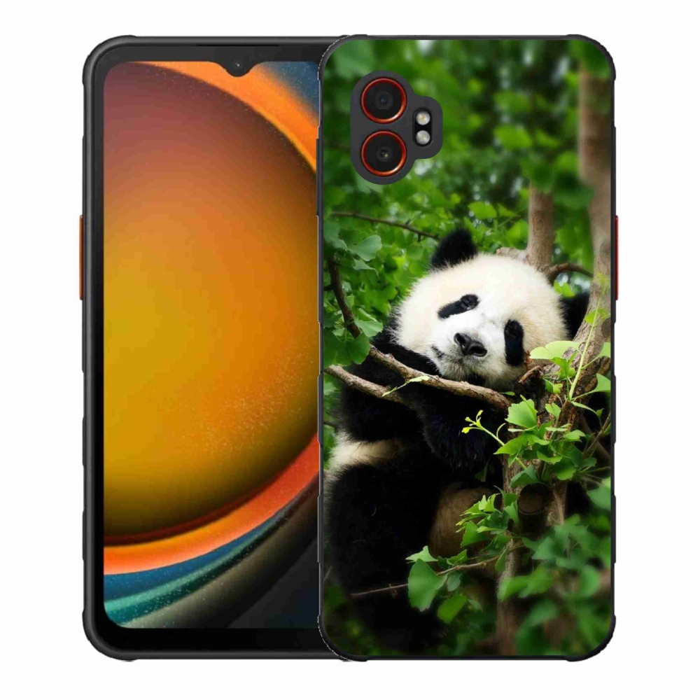 Gélový kryt mmCase na Samsung Galaxy Xcover 7 Pro - panda