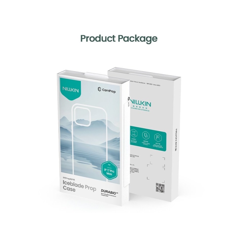 Nillkin Iceblade Prop Kryt pre Apple iPhone 17 Pro Max Dark Night Black