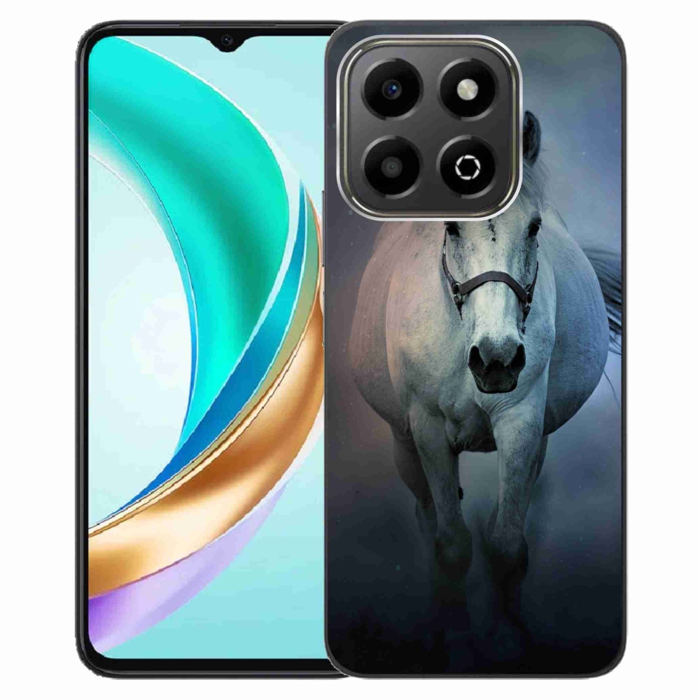 Gélový kryt mmCase na Honor X6b - bežiaci biely kôň