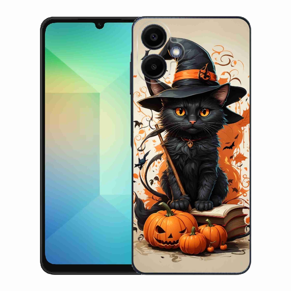 Gélový kryt mmCase na Samsung Galaxy A06 4G - kocúr čarodejník
