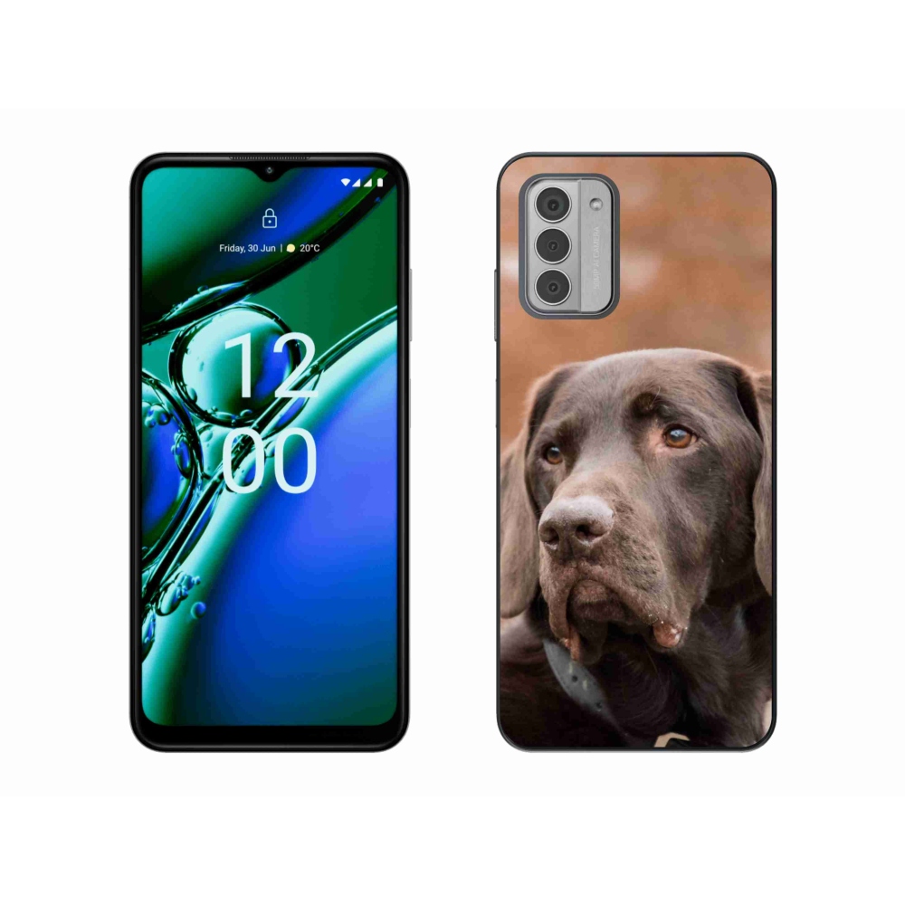 Gélový obal mmCase na Nokia G42 - hnedý labrador