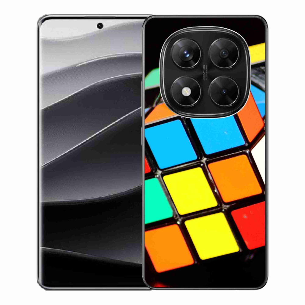 Gélový kryt mmCase na Xiaomi Redmi Note 14 Pro 5G/Poco X7 5G - rubikova kostka