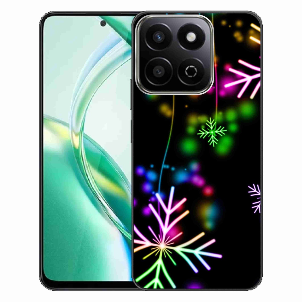 Gélový kryt mmCase na Honor 200 Smart 5G - farebné vločky
