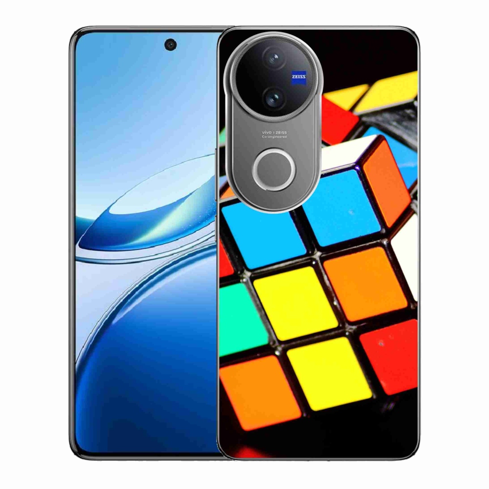 Gélový kryt mmCase na Vivo V50 5G - rubikova kocka