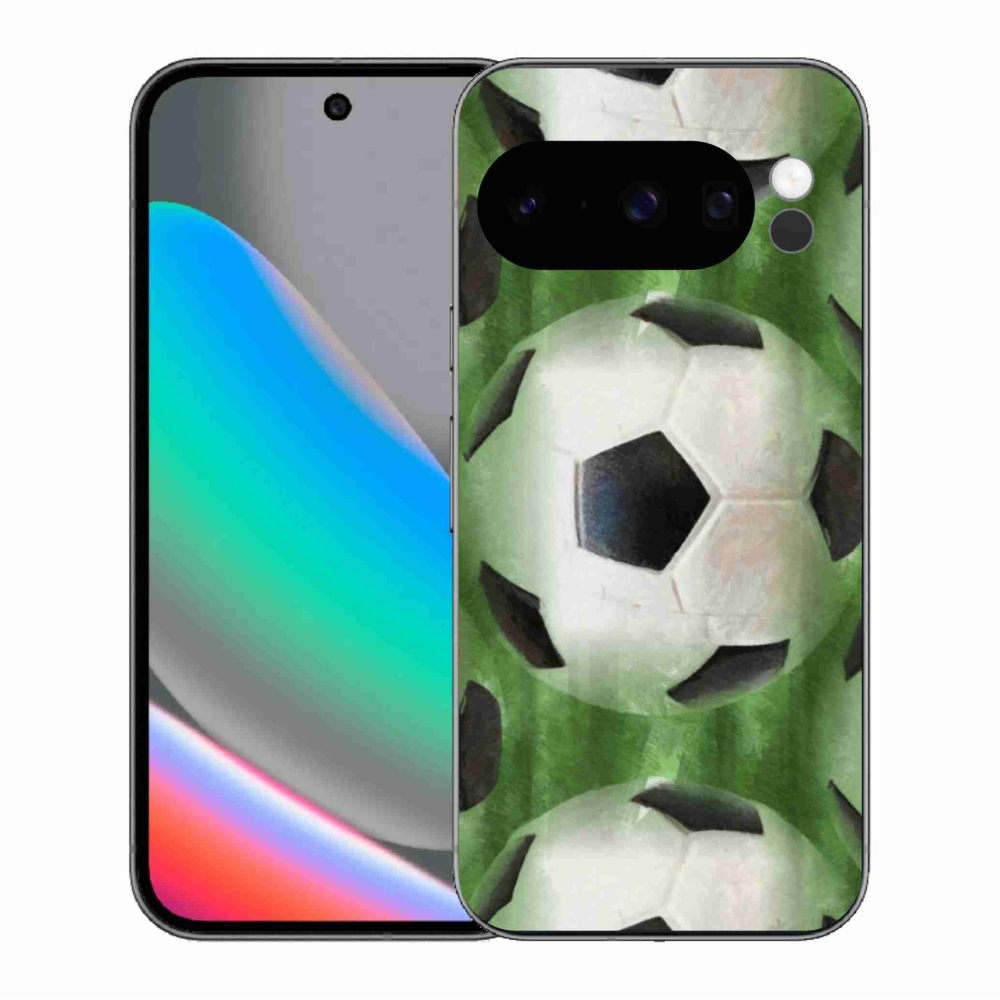 Gélový kryt mmCase na Google Pixel 10 Pro - futbalová lopta