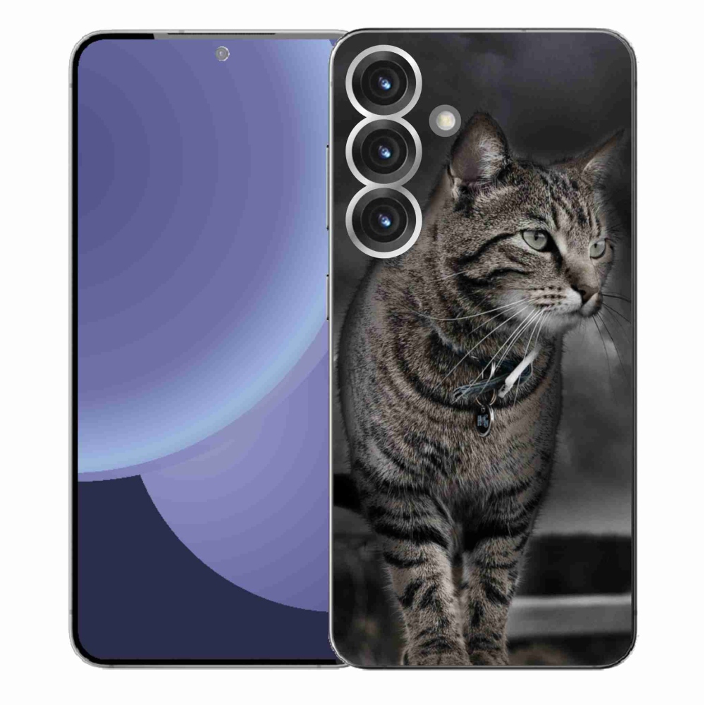 Gélový kryt mmCase na Samsung Galaxy S25+ - mačka