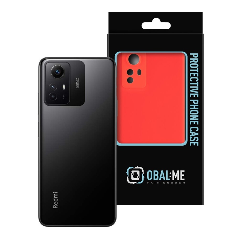 OBAL:ME Matte TPU Kryt pre Xiaomi Redmi Note 12S Red