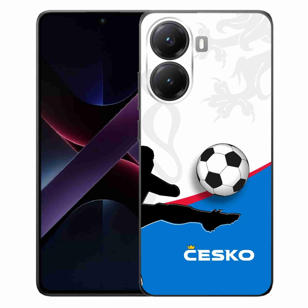 Gélový kryt mmCase na Xiaomi Poco X7 Pro 5G - futbal Česko 3