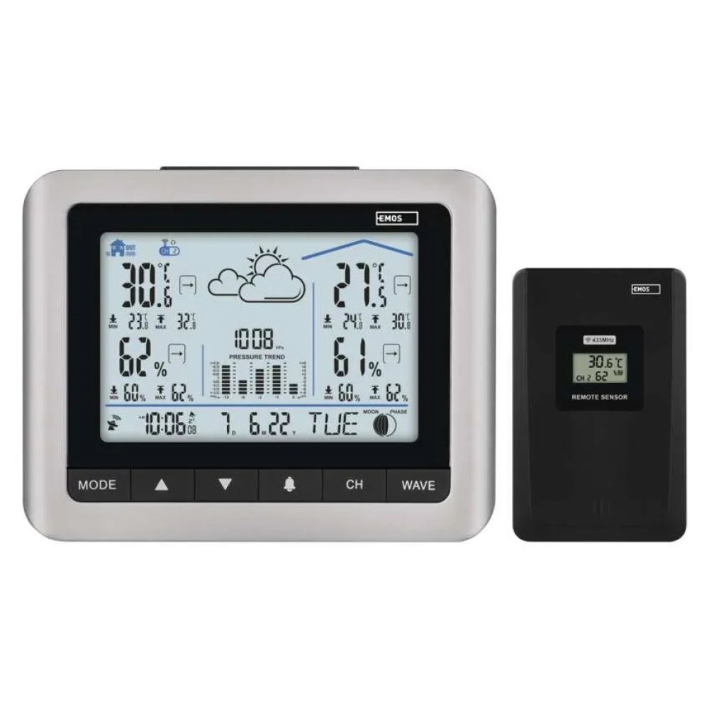 Domáca bezdrôtová meteostanica E0316