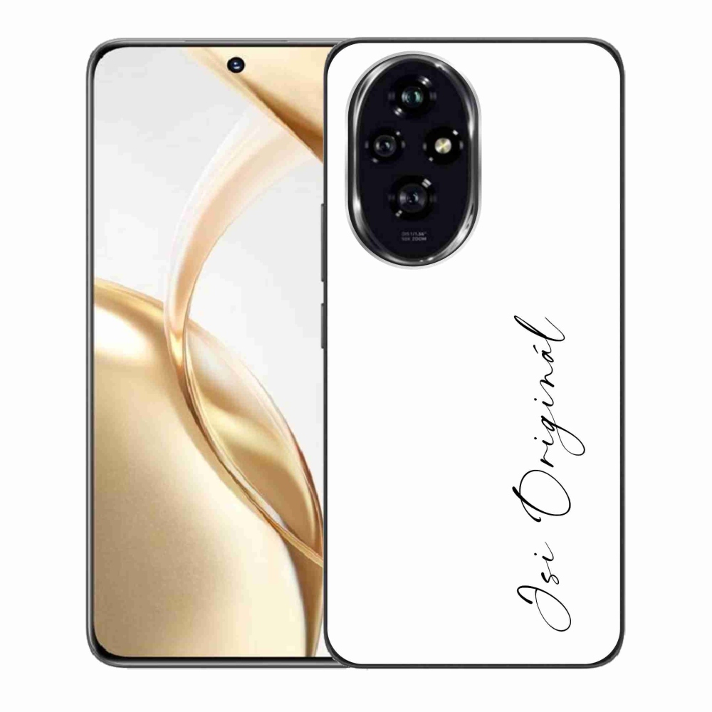 Gélový kryt mmCase na Honor 200 5G - si originál biele pozadie